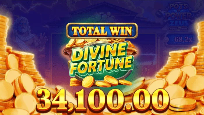Pots of Power: Zeus - final winnings from the bonus round